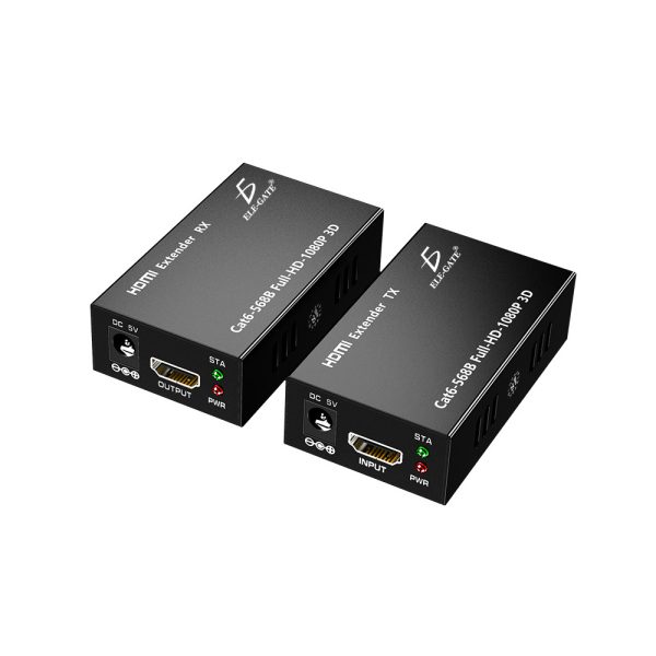 Kit de Extensores de HDMI UTP CAT 6 1080p 60 Metros